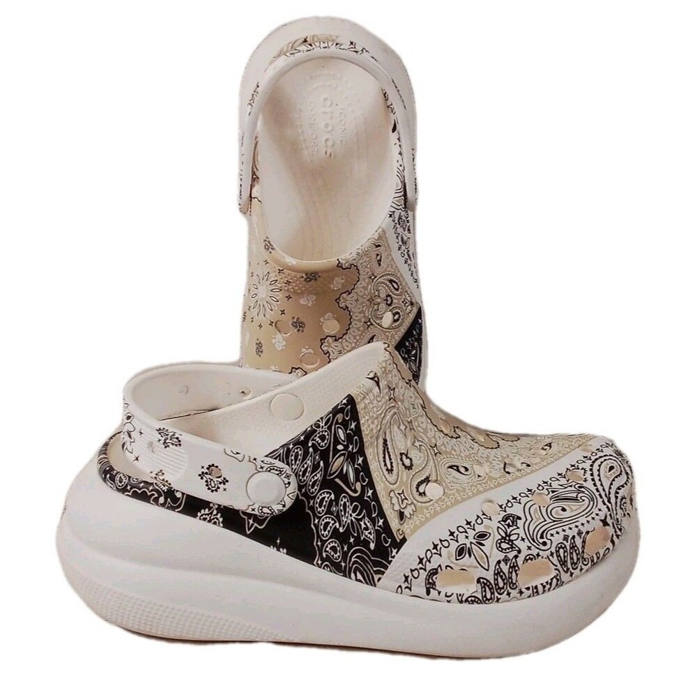 CROCS Bandana Crush Slip-on Shoes / Women Size 7